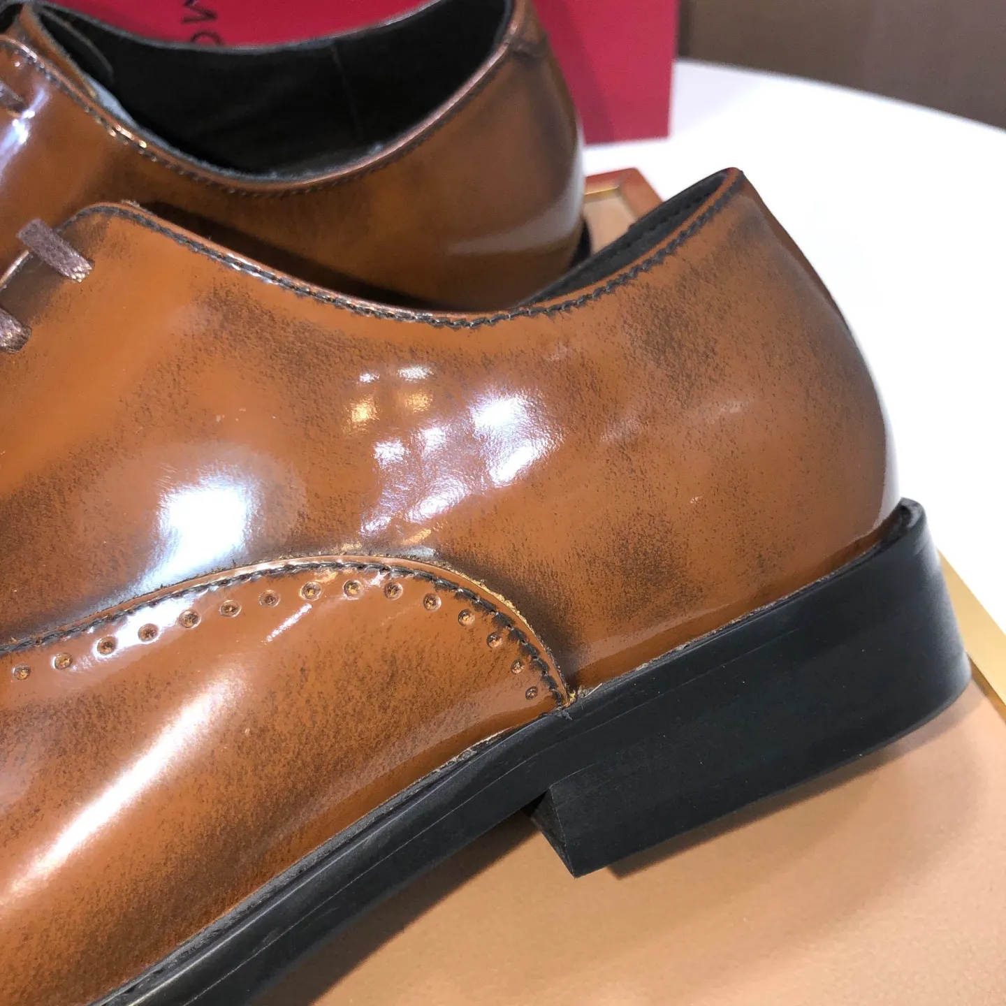 Men's shoes 💰540💰 [Ferragamo/Ferragamo] The latest model from the counter. Original imported high-quality cowhide with open sides + imported 🐂 cowhide lining + original luxury metal buckle + original combination outsole. Comparison is stress-free 38–45 (45 is custom-made and cannot be returned or exchanged)